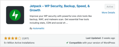 5-6 建立起網站的資安防護罩 - Jetpack